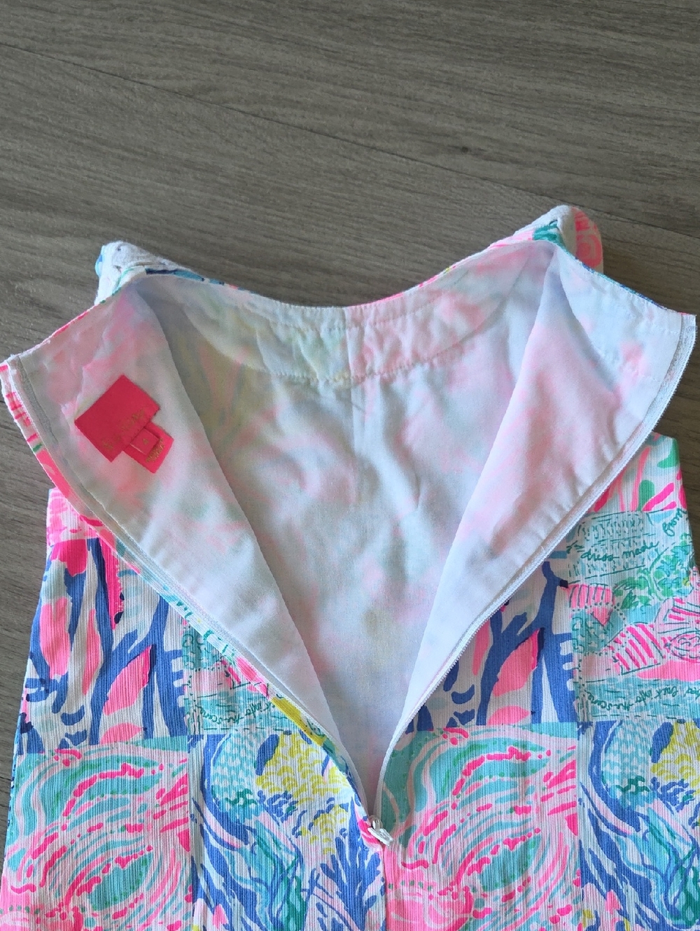 Little Lilly Pulitzer Girls Classic Shift Dress. Size 4 In Girls. LIKE NEW! - Picture 7 of 10